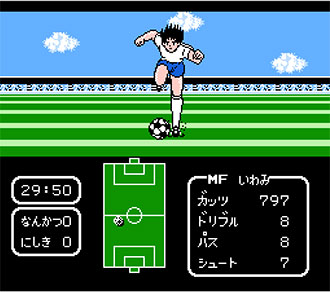 Pantallazo del juego online Captain Tsubasa (NES)