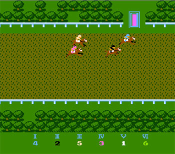Pantallazo del juego online Casino Derby (NES)
