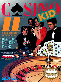 Carátula del juego Casino Kid 2 (NES)