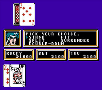 Pantallazo del juego online Casino Kid 2 (NES)