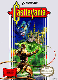 Carátula del juego Castlevania (NES)