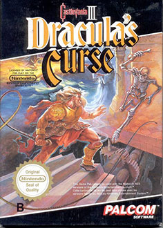 Carátula del juego Castlevania III Dracula's Curse (NES)