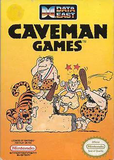 Portada de la descarga de Caveman Games