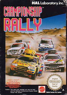 Carátula del juego Championship Rally (NES)