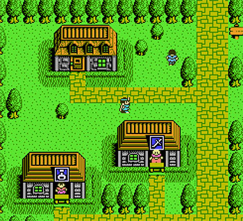 Pantallazo del juego online Chaos World (NES)