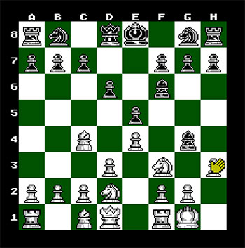 Pantallazo del juego online The Chessmaster (NES)
