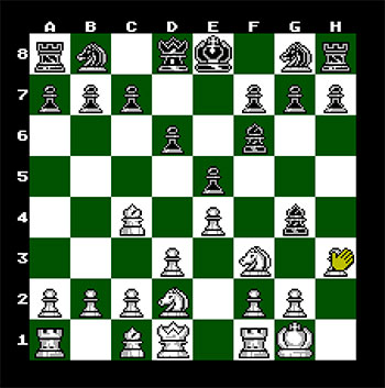 Pantallazo del juego online The Chessmaster (NES)