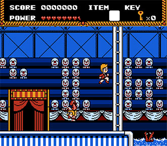 Pantallazo del juego online Circus Caper (NES)