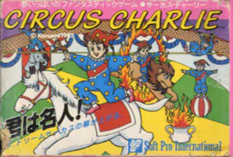 Portada de la descarga de Circus Charlie