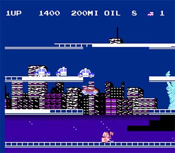 Pantallazo del juego online City Connection (NES)