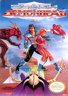 Carátula del juego Clash at Demonhead (NES)