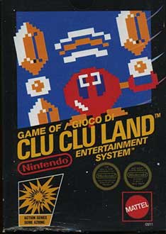 Carátula del juego Clu Clu Land (NES)