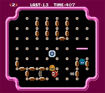 Pantallazo del juego online Clu Clu Land (NES)
