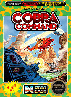 Carátula del juego Cobra Command (NES)