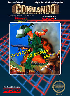 Juego online Commando (NES)