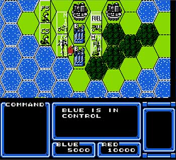Pantallazo del juego online Conflict (NES)