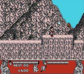 Pantallazo del juego online Conquest of the Crystal Palace (NES)