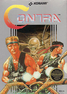 Carátula del juego Contra (NES)
