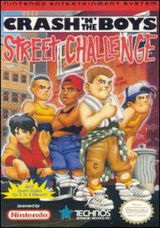 Carátula del juego Crash 'N the Boys Street Challenge (NES)