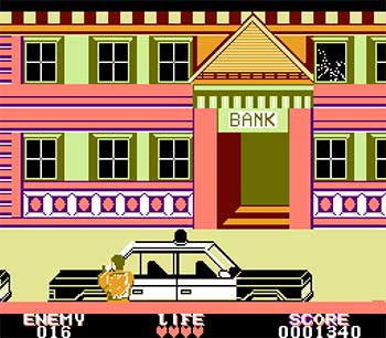 Pantallazo del juego online Crime Busters (NES)