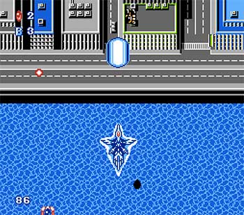 Pantallazo del juego online Crisis Force (NES)