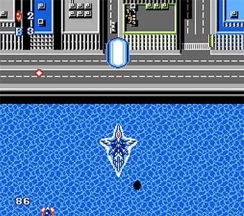 Pantallazo del juego online Crisis Force (NES)