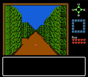 Pantallazo del juego online Dai Meiro Meikyu no Tatsujin (NES)