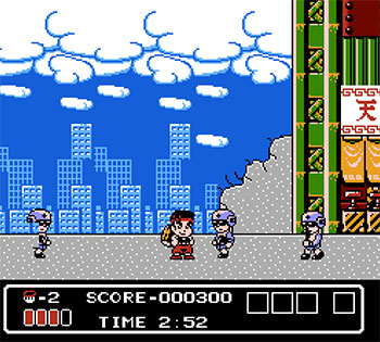 Pantallazo del juego online Daiku no Gensan (NES)
