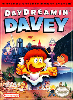 Carátula del juego Day Dreamin' Davey (NES)