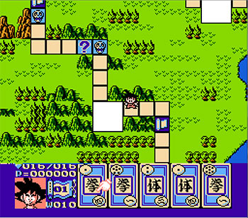 Pantallazo del juego online Dragon Ball 3 Gokuu Den (NES)