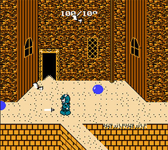Pantallazo del juego online Deadly Towers (NES)