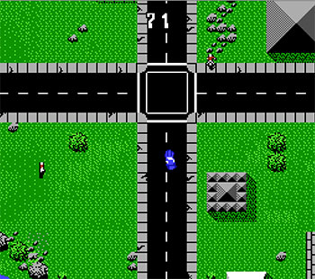 Pantallazo del juego online Death Race (NES)