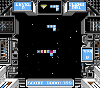 Pantallazo del juego online De-Block (NES)