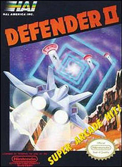 Carátula del juego Defender II (NES)