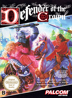 Carátula del juego Defender of the Crown (NES)