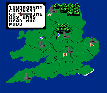 Pantallazo del juego online Defender of the Crown (NES)