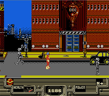 Pantallazo del juego online Defenders of Dynatron City (NES)