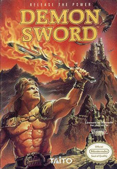 Carátula del juego Demon Sword (NES)