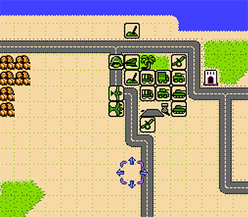 Pantallazo del juego online Desert Commander (NES)