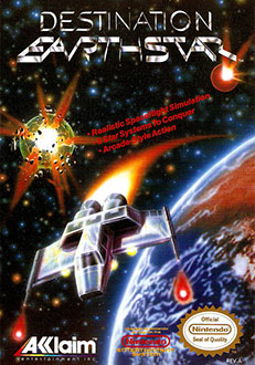 Juego online Destination Earthstar (NES)