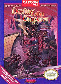 Carátula del juego Destiny of an Emperor (NES)