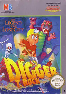 Portada de la descarga de Digger T. Rock: The Legend of the Lost City