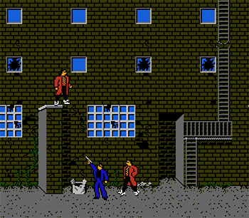 Pantallazo del juego online Dirty Harry (NES)