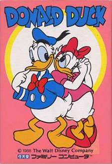 Carátula del juego Donald Duck (NES)