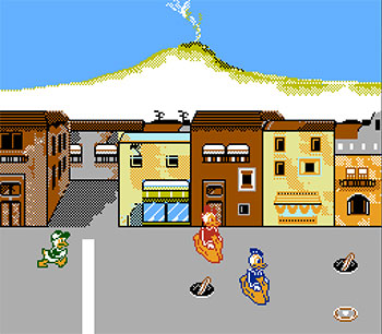 Pantallazo del juego online Donald Duck (NES)