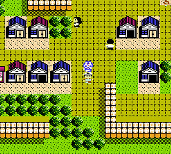 Pantallazo del juego online Doraemon Giga Zombie no Gyakushuu (NES)