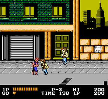 Pantallazo del juego online Double Dragon (NES)