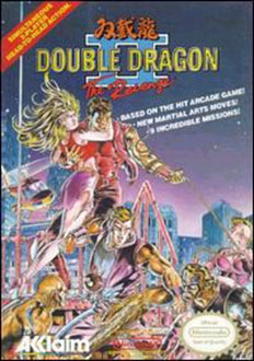 Carátula del juego Double Dragon II The Revenge (NES)