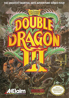 Carátula del juego Double Dragon III The Sacred Stones