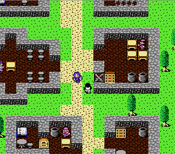 Pantallazo del juego online Double Moon Densetsu (NES)